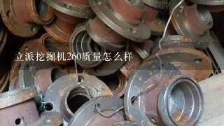 立派挖掘机260质量怎么样