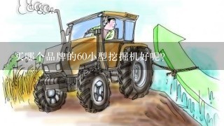 买哪个品牌的60小型挖掘机好呢？