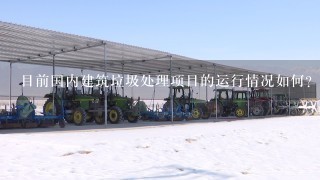 目前国内建筑垃圾处理项目的运行情况如何？