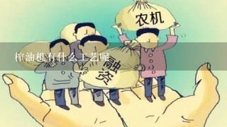 榨油机有什么工艺呢