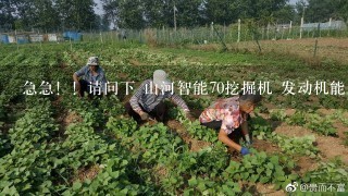 急急！！请问下 山河智能70挖掘机 发动机能启动 但是启动之后所有操作动作都没反应 是怎么回事？