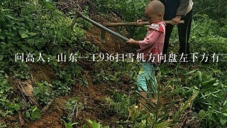 问高人：山东一工936扫雪机方向盘左下方有三个档杆咋么操作，谢了