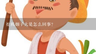 挖机烟子大是怎么回事？