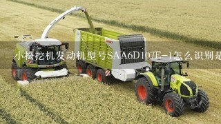 小松挖机发动机型号SAA6D107E-1怎么识别是几缸的