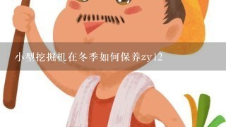 小型挖掘机在冬季如何保养zy12